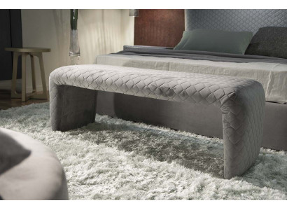 Hocker Pouf Sofa Këssen Niewenaustellhocker Féisshocker Ottoman Miwwelhocker Stoff