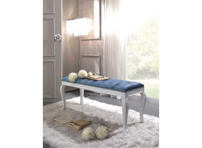 Chesterfield Sëtz Këssen Bank Këssen Sëtz Hocker Textil Stoff Holz Stil Design