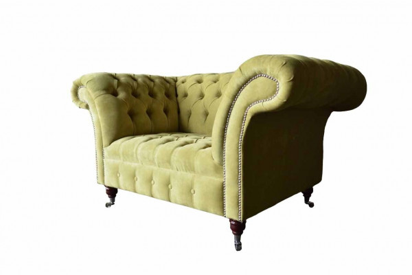 Chesterfield Fotel Stoff Designt Sofa Stoff Couch Sofas Polster Gro Neien