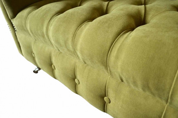 Chesterfield Fotel Stoff Designt Sofa Stoff Couch Sofas Polster Gro Neien