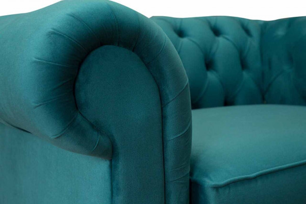 Sessell 1 Plaz Chesterfield Polster Couch Design Luxus Canapé Couch Nei