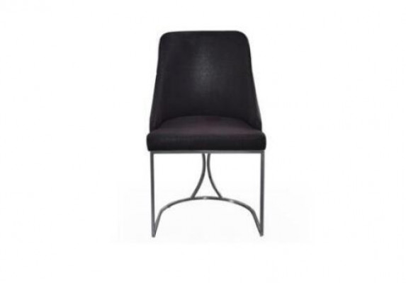 Iesseck Iesszëmmer Iessdësch Still Dësch Modern 7-Deeler Schwaarz Auszéiabar