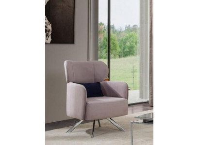Fotell Ouerfotell Cocktailfotell Sëtz Modern Design Gro Stoff Sëtz
