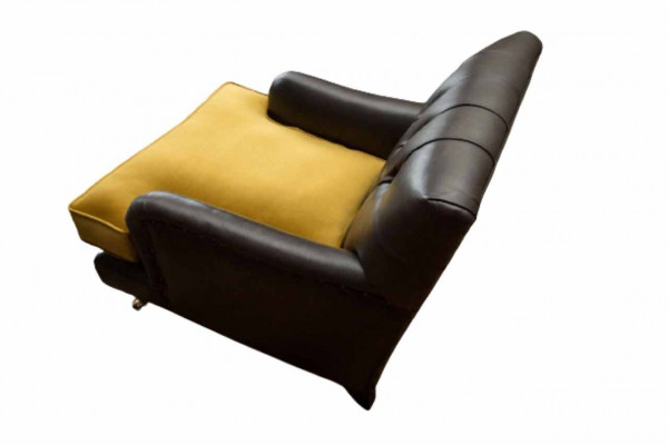 Fotell Canapé Sofa Lieder Brong Lounge Polster Sëtz Luxus Design Club