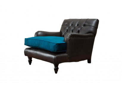 Chesterfield Fauteuil Canapé 1 Sëtz Canapéë Polstersofa Lieder Gro