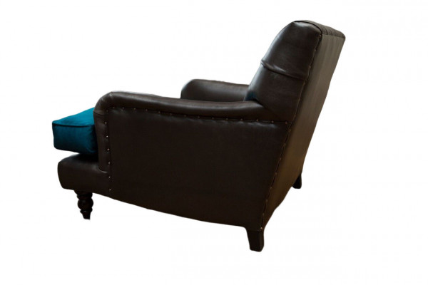 Chesterfield Fauteuil Canapé 1 Sëtz Canapéë Polstersofa Lieder Gro