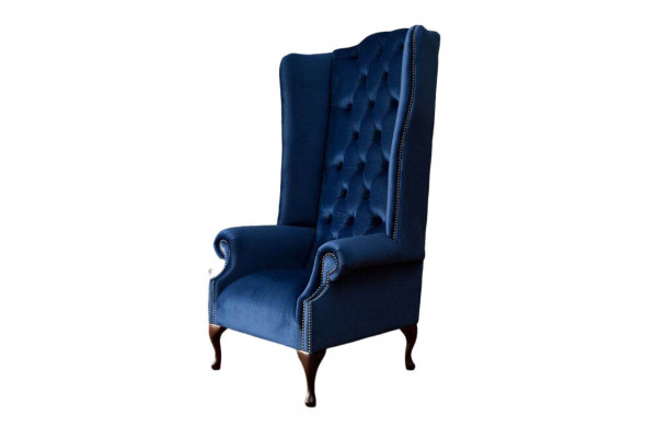 Fauteuil Chesterfield Canapé Textil Lounge Polster Blo Luksus Ouerfauteuil