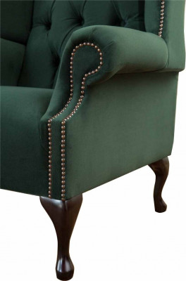 Chesterfield Design Fauteuil Polster Luxus Textil Couchen Ohrsessel
