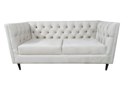 Luxus Sofa 3 Sëtzer Design Chesterfield Luxus Couchen 230 cm Miwwelen Sofas