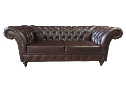 Chesterfield Sofa 3 Sëtzer Couch Sëtz Luxus Couchen Drësëtzer 230cm