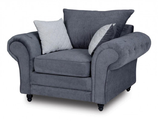 Fernsehfauteuil Eenzelsëtz Chesterfield Sofa Couch Polstersëtz Miwwelen Samt