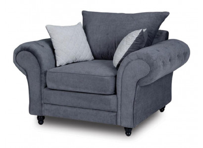 Fernsehfauteuil Eenzelsëtz Chesterfield Sofa Couch Polstersëtz Miwwelen Samt