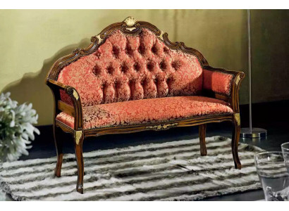 Klassesch Chesterfield Bänk Stoffmoueblen Wunnzëmmermoueblen Sëtzméibelen