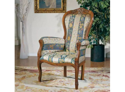 Designer Sesselen Sëtz Luxus Textil Polster Stoff Miwwelen Klassesch Design