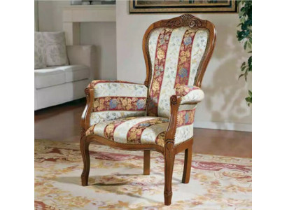 Klassesche Designer Sessel Wunnzëmmersmiwwel Sëtzmiwwel Textil Miwwel Neit