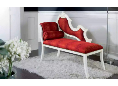 Rout Chaiselongue Klassesch Miwwelen Wunnzëimmermiwwelen Designer Léngt.