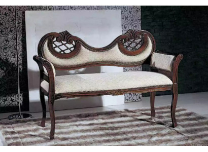 Wunnzëmmer Luxus Bank Polsterstoff Textil Sëtzmiwwel Polsterbank