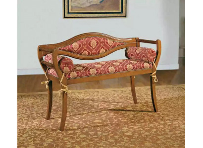 Klassesch Bänk Designer Gepolsterte Bänk Wunnzëmmer Gepolsterte Bänk Nei