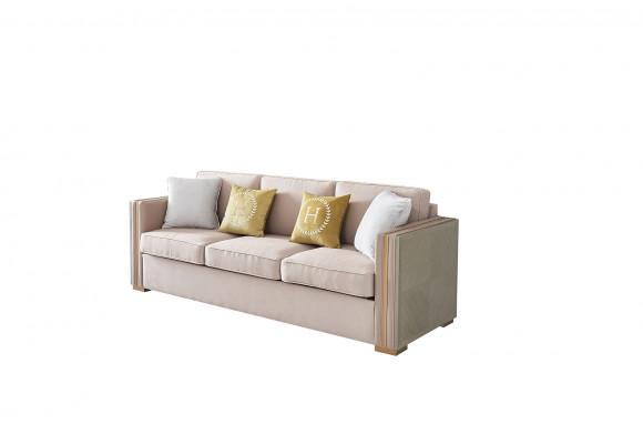 Dreschplazs-Couch Polster Design Canapé Deko Moderne 3er Sofas Zëmmer Miwwelen