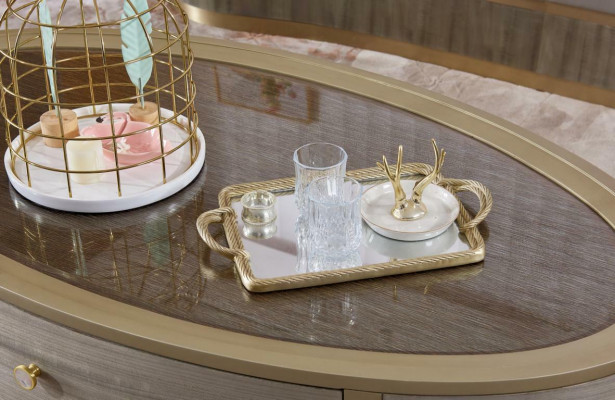 Ovale Couchtisch Luxus Sofa Beistelltische Holzdësch Dubai Luxus Hotel