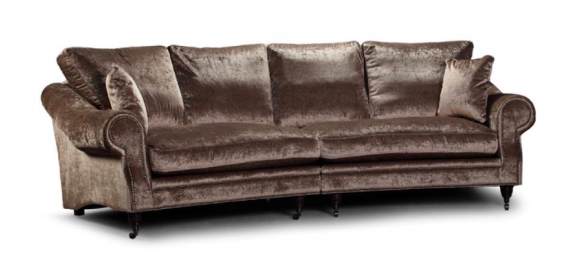 Sofa 4 Sëtzer XXL Couch Sitz Polster Sofas Couchen Wunnzëmmer Design Grouss