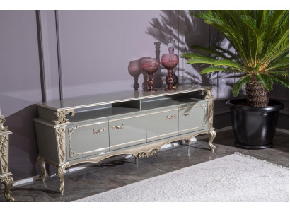Sideboard Luxus Regal Holz Anrichte Schief Schränker Wunnzëmmer Lowboard Design