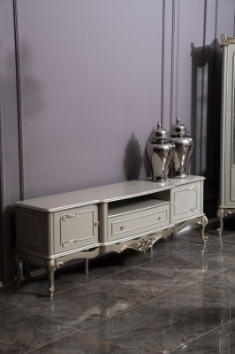 Luxus Sideboard Tëlee Mauer tv Schaf rtv Miwwelen Schief aus Holz Lowboard