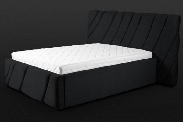 Schwaarzt Bett Samt Better Duebelbett 160x200 Design Hotel Ariichtung