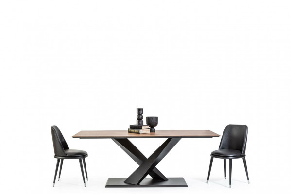 Kolonnendësch Kichendësch Luxus am modernen Stil brongen Dësch 208x92cm