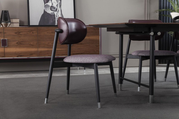 Luxus gepolstert Lehnstull Still Loft Designer Miwwele Gro Kichen Liederstill