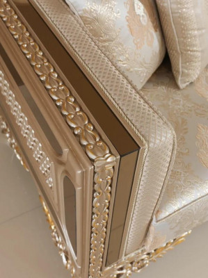 Soffagassett 3311 Setzer Wunnzëmmer Set Modern Set Neit Luxus Miwwelen