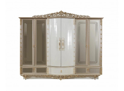 Kleederpress Schlofkummer Sechsdierenarmoire Holz Schlofkummer