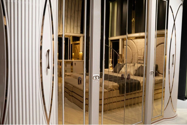 Kleederschaaf wäiss Schlofzëmmer Material Holz Schaf Holz Schaf