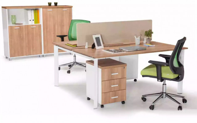 Modern Aarbechtszëmmer Dësch Büro Miwwelen Holzdëscher Luxus Miwwelen Brong