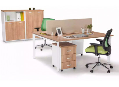 Modern Aarbechtszëmmer Dësch Büro Miwwelen Holzdëscher Luxus Miwwelen Brong