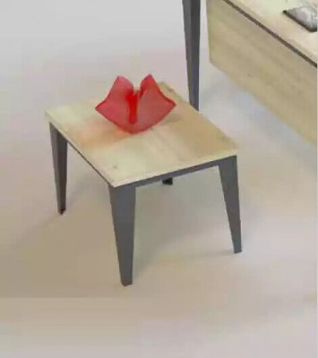 Designer Luxus Brongen Dësch Ablag Holzmöbel Modern Büro Miwwelen