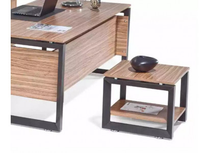 Brongen Quadrateschen Salontafel Luxus Holz Miwwelen Wunnzëmmer Design