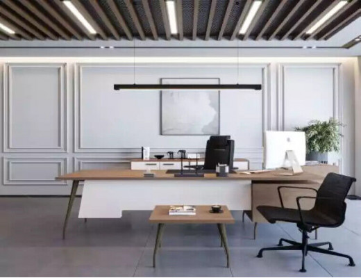 Klasseschen helle Couchtisch Modernen Design Oflaach Holzdësch Büro