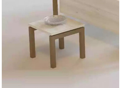 Moderne kleng Dësch Quadrateschen Oflagedësch Design Holzmëttelstécker Möbelstéck
