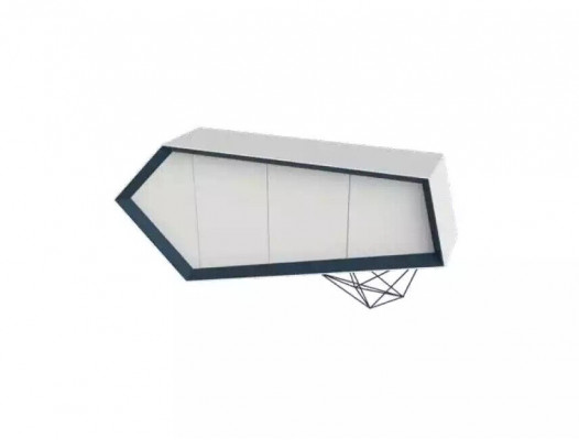 Sideboard Kommode Schaf Anrichte Bürosmiwwelen Büro Ariichtung Nei Wäiss
