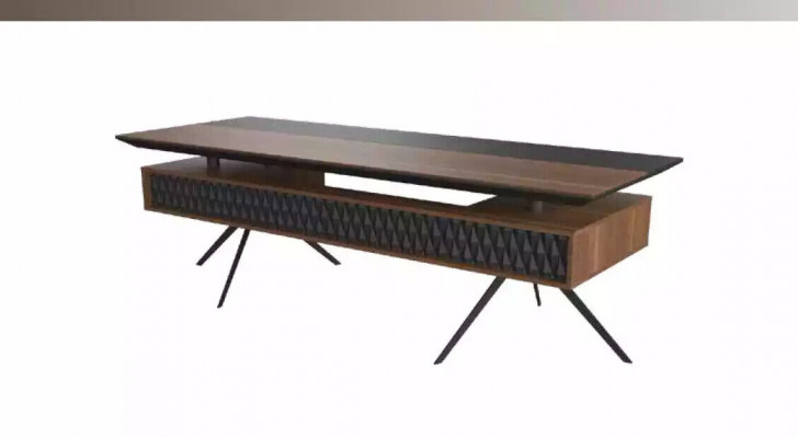 Chef Schreifdësch Exklusiv Büro Ariichtung Dësch Kanzlei Praxis Dëscher Miwwelen