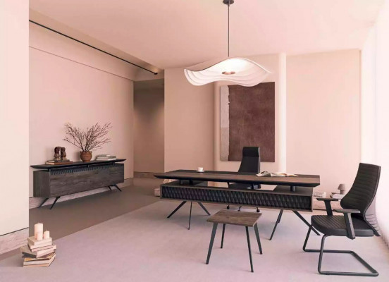 Chef Schreifdësch Exklusiv Büro Ariichtung Dësch Kanzlei Praxis Dëscher Miwwelen