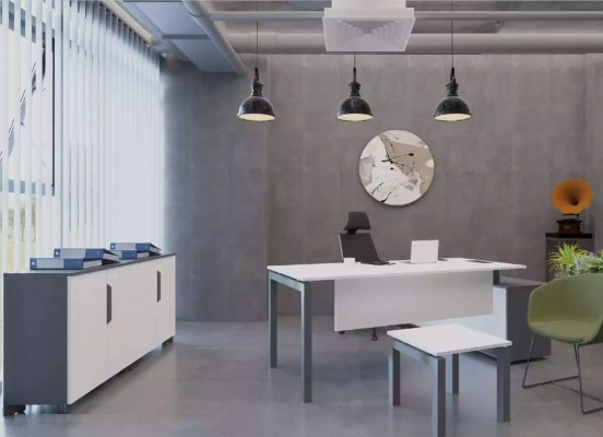 Eckschreibtisch Bürosmiwwel Büro Dësch Luxus Modern Designer Miwwel Dëscher