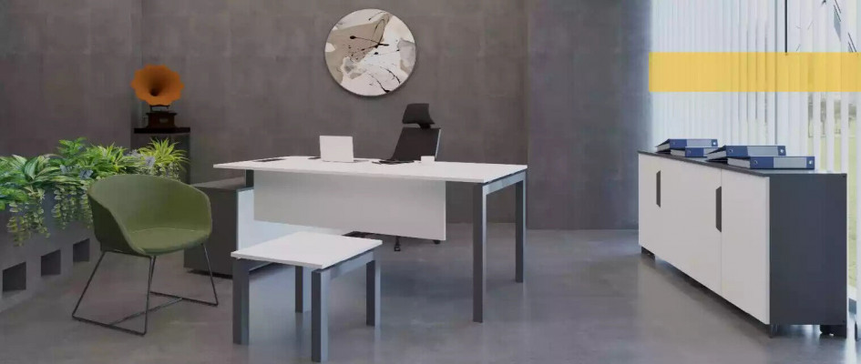 Eckschreibtisch Bürosmiwwel Büro Dësch Luxus Modern Designer Miwwel Dëscher