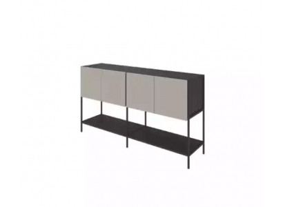 Lager Regal Schaf Büro Holz Faarf Miwwelen Metall Schaf Aarbechtsraum Griis Lach Lach Metallaréiner