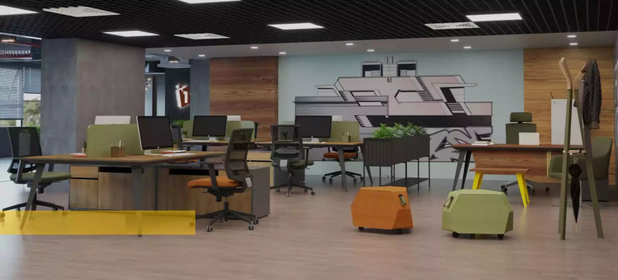 Schreifdëschemiwwelen Luxus Designer Miwwele Chefsschreifdësch Massivholz Ariichtung