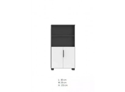 Büro Akten Regal Schaf Holz Regaler Schranken Office Aarbechtszëmmer Miwwelen Nei