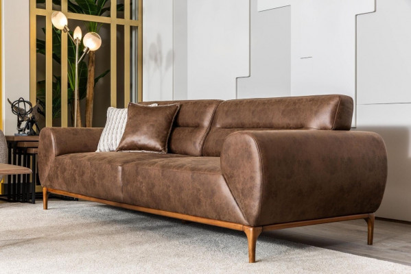 Softequipe Drësëtzeger Fautteuil Braun Polstersofa Gri Couchen Sofas
