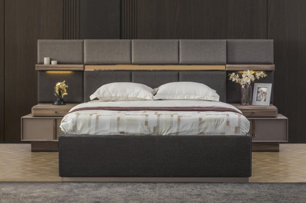 Schlofkummer Saz Duebelbett Bett Nuetsdëscher Schaf 4 Deeler Gro