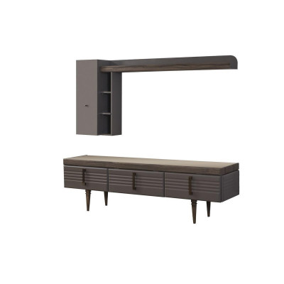Wunnwand Sideboard RTV Lowboard Regaler TV-Stänn Schaf Holz Gro